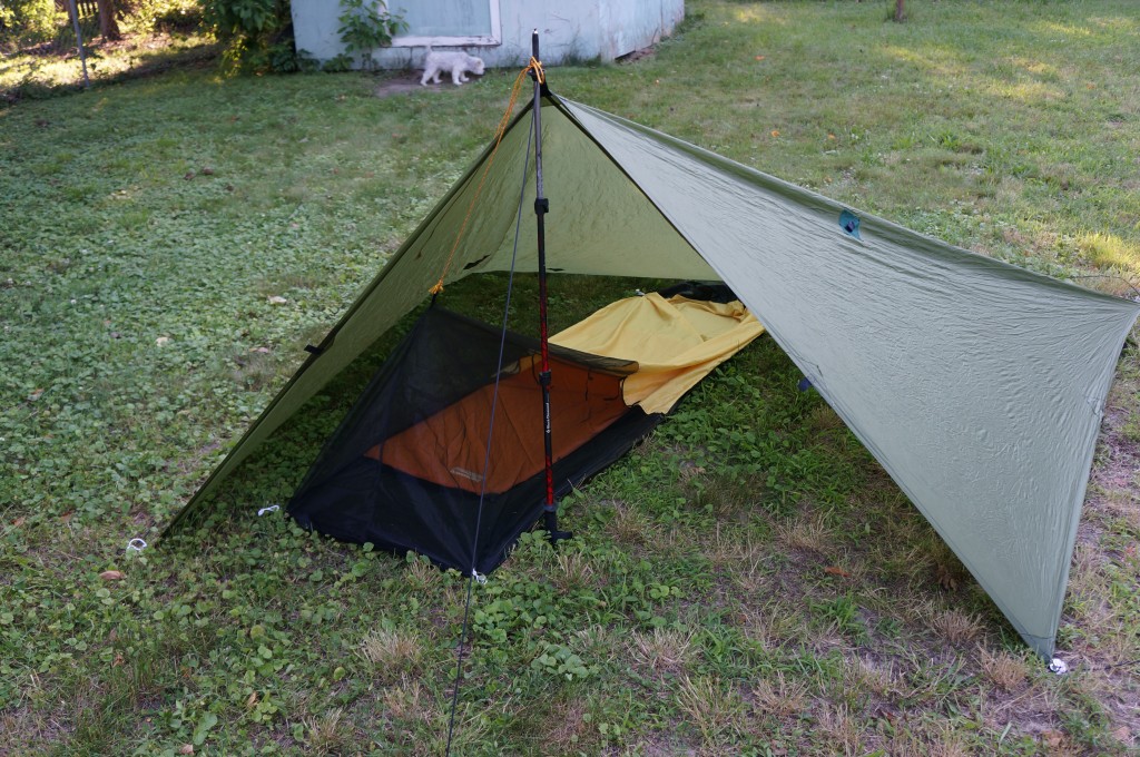 8x10 sil tarp with bivy